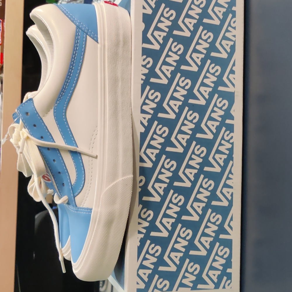 NIB Vans Old Skool Vlt Lx Bonnie Blue Marshmallow